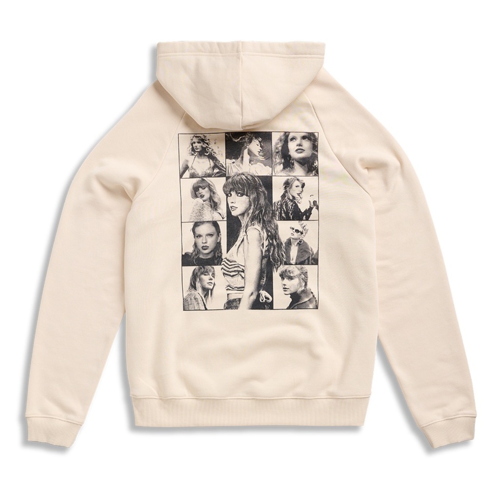 🤍 Taylor Swift The Eras Tour International Cream Hoodie Authentic